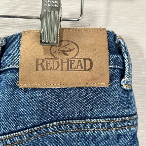 RedHead Jeans Mens 38 Flannel Lined Medium Wash Cotton Pockets - Picture 8 of 8